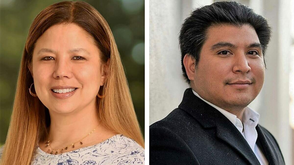 Aja Kelleher and Eliazar Posada competed in the specially called May 17, 2022, election to fill a Carrboro Town Council vacancy.
