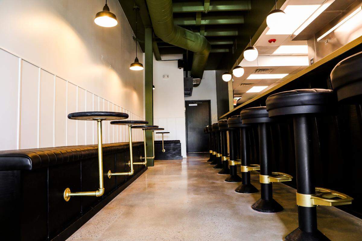 In the former Prospects and Rainbow Luncheonette space in Raleigh, LaGana opens as a modern burger joint, with floating tables, coveted bar seats and an open kitchen.