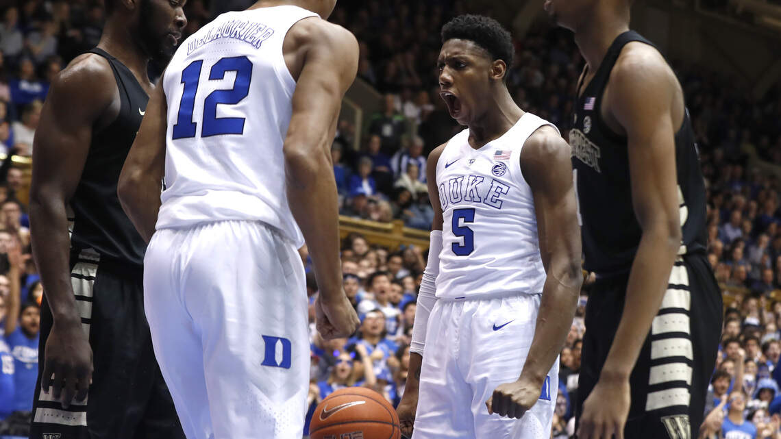 Duke’s Barrett becomes more than a scorer, by necessity