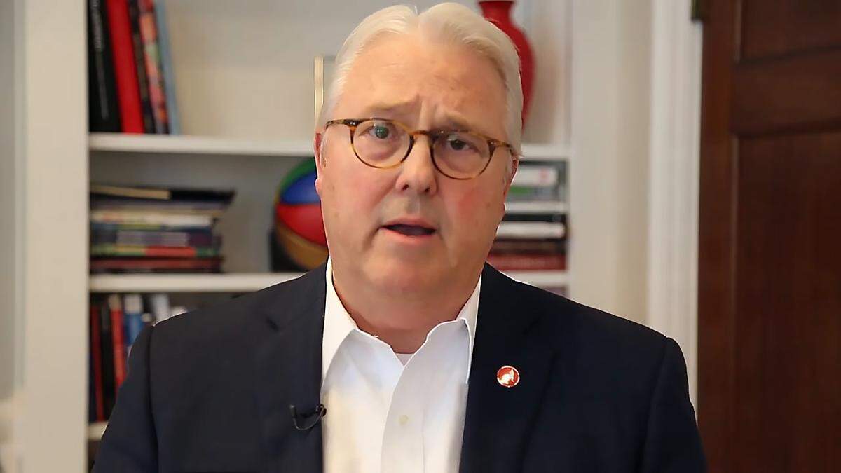 N.C. State University Chancellor Randy Woodson.