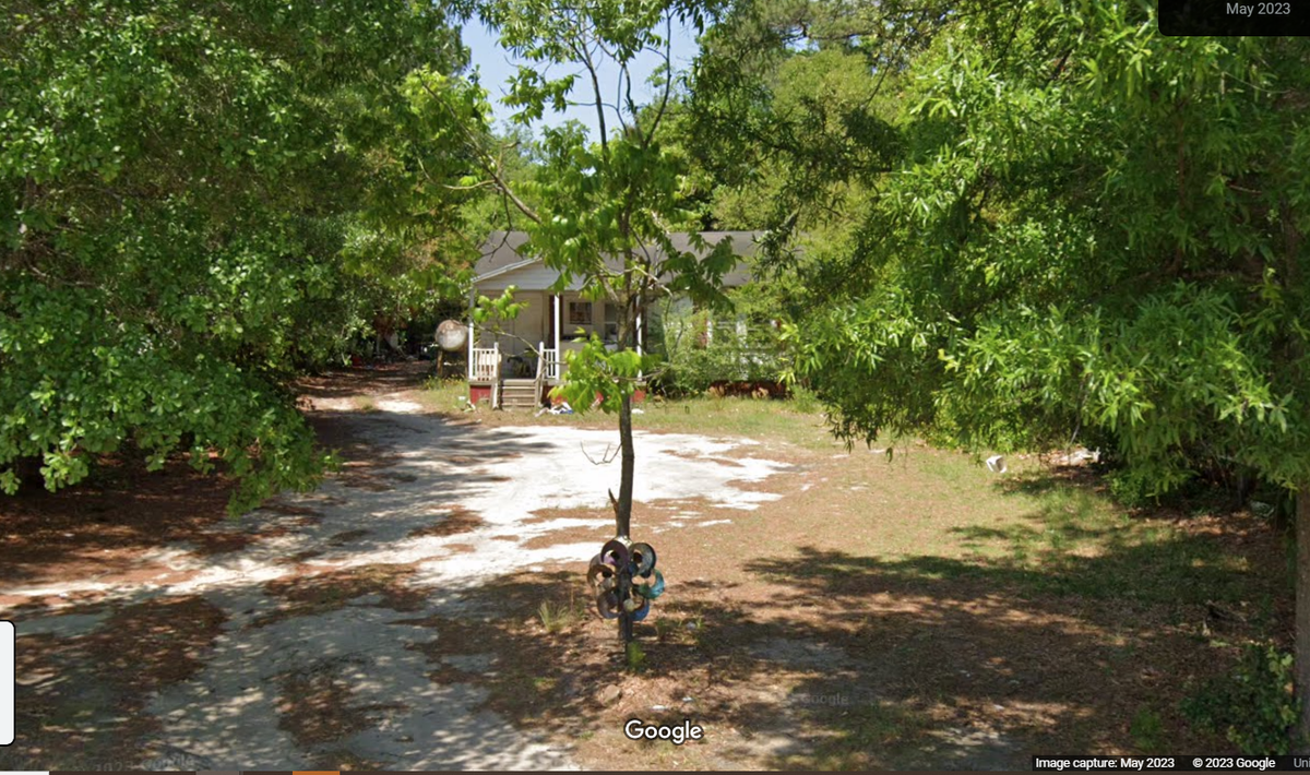 Five bodies were found Oct. 26 in this home outside Clinton, North Carolina, according to the Sampson County Sheriff’s Office.