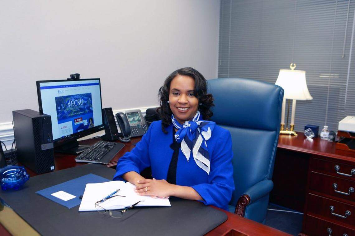 Karrie Dixon, chancellor of Elizabeth City State University