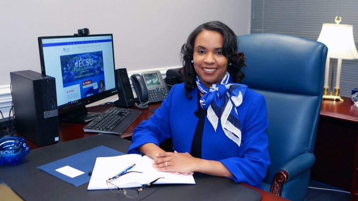 Karrie Dixon, chancellor of Elizabeth City State University