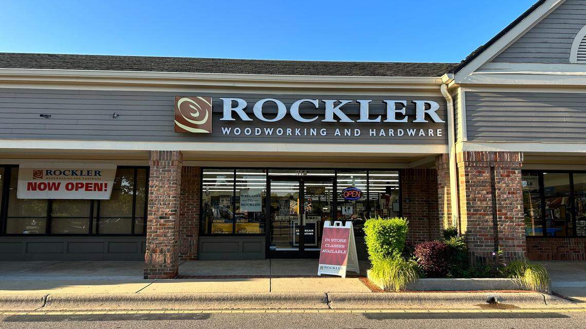 The family-owned Rockler Woodworking and Hardware, a 68-year-old chain based out of Minnesota, opened its first store at 314 Crossroads Blvd in Cary.