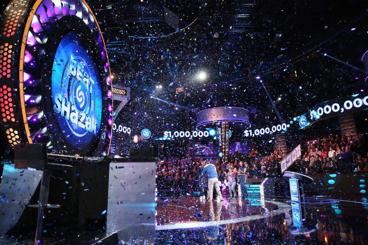 Donna Natosi and Ryan Walton of Raleigh win $1 million on the Fox show "Beat Shazam."