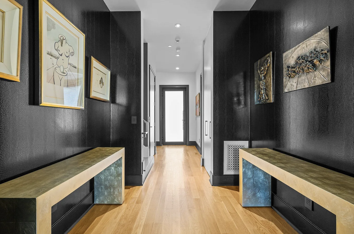 Inside the four-story townhouse at 222 St. Mary’s St. in Raleigh’s The Saint subdivision, which listed for $1.8 million earlier this month.