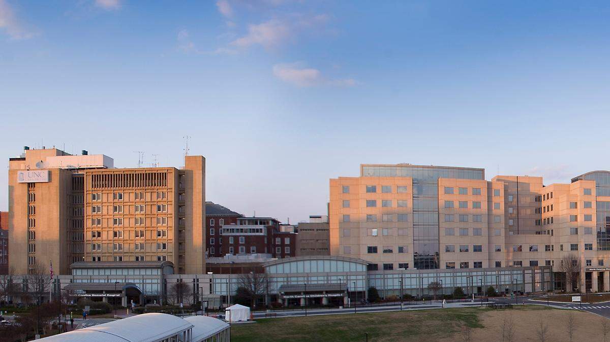 Part of the UNC Hospitals complex at the University of North Carolina at Chapel Hill.