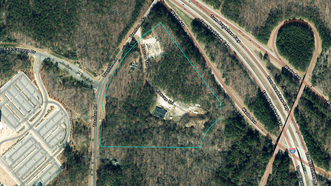 The State of North Carolina is selling nearly 22 acres in West Raleigh owned by the Department of Transportation that includes a private road named for Roscoe Narron, a safety patrol driver killed on the job in 2001.