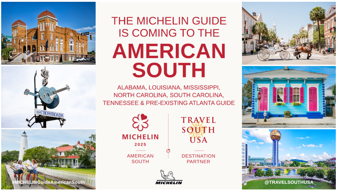 North Carolina will be part of a new Michelin Guide for the American South.