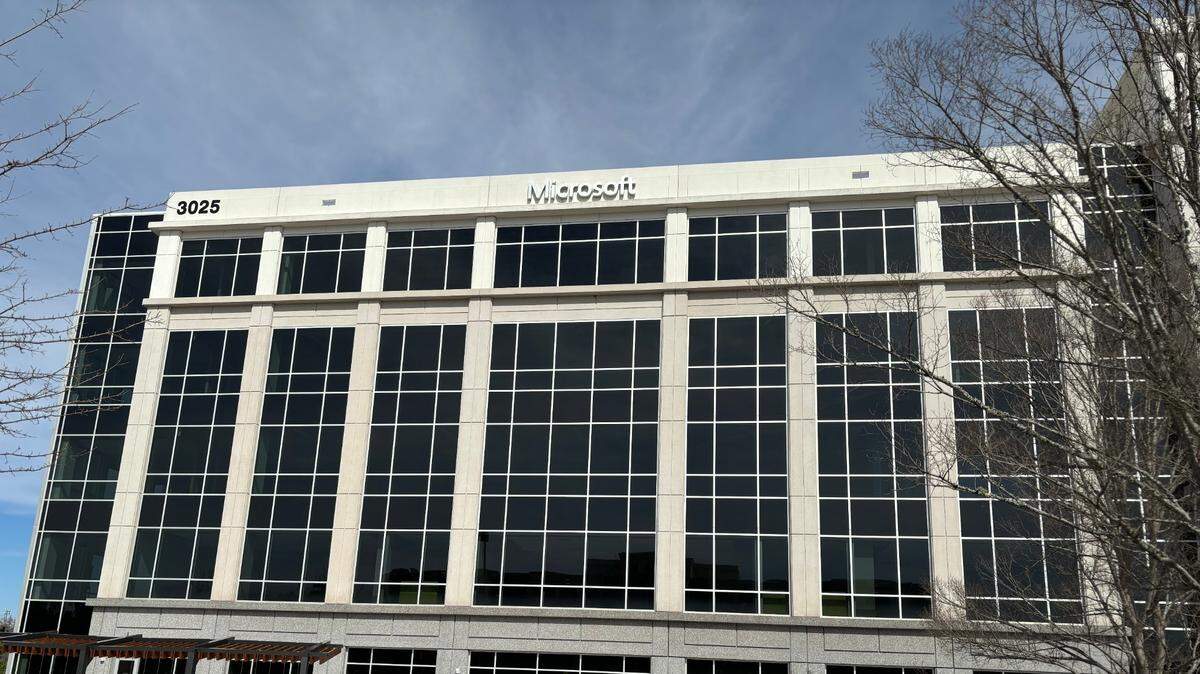 Microsoft is shrinking its footprint at Perimeter Park in Morrisville, where it moved its North Carolina team in late 2016.