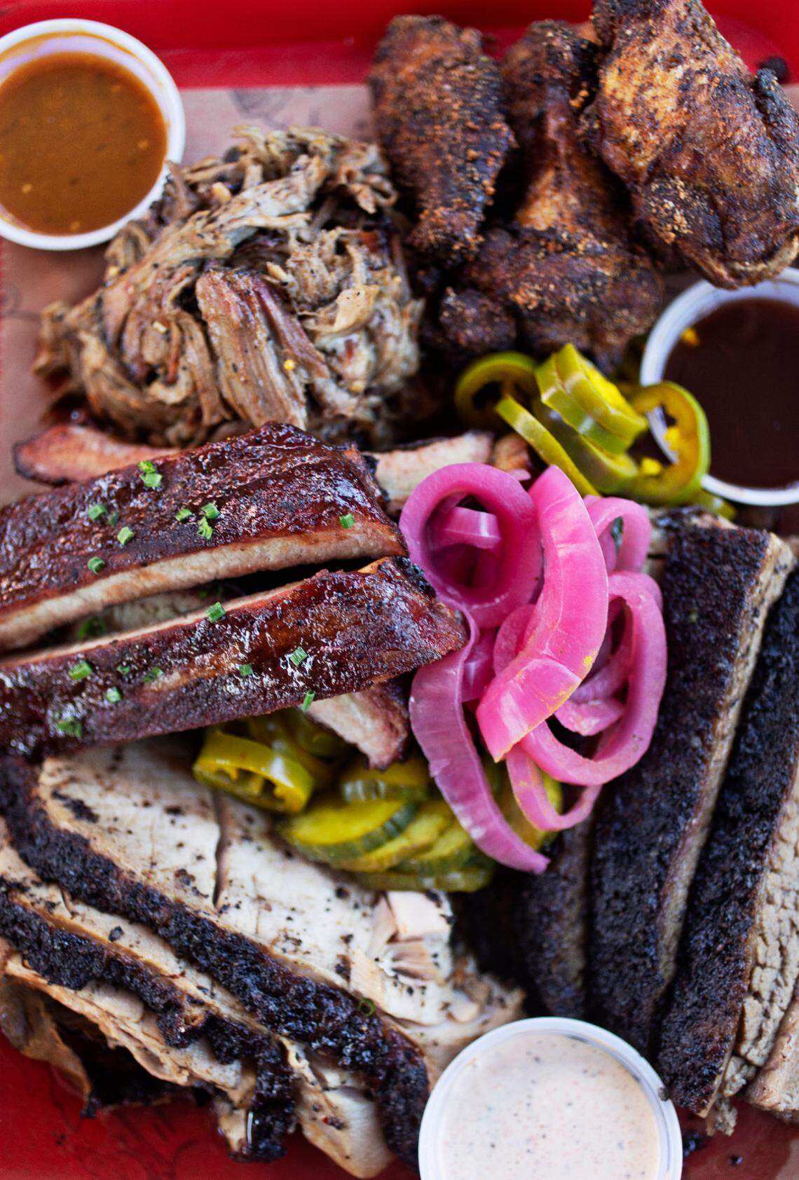 Lawrence BBQ, located in Boxyard RTP, includes a variety of smoked meats on the menu. Lawrence BBQ will relocate to downtown Cary with a new space of its very own.