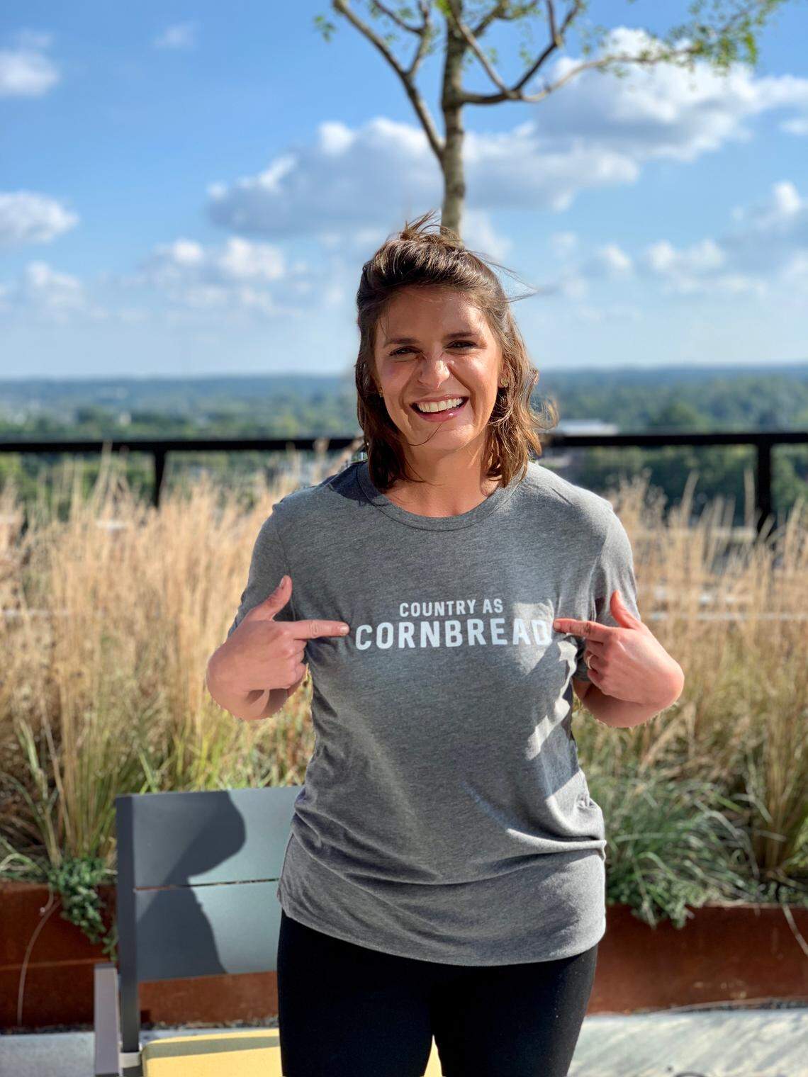 Vivian Howard  is selling a T-shirt emblazoned with the phrase “Country as Cornbread” to raise money for Hurricane Florence flood victims of Jones County, next door to Lenoir County where she lives. Donations go to the North Carolina Community Foundation.