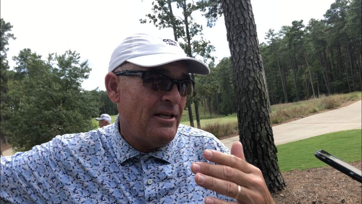 Cary’s Dean Channell was one of four North Carolinians to advance to Tuesday morning’s round of 32 at the U.S. Senior Amateur at Old Chatham Golf Club in Durham.