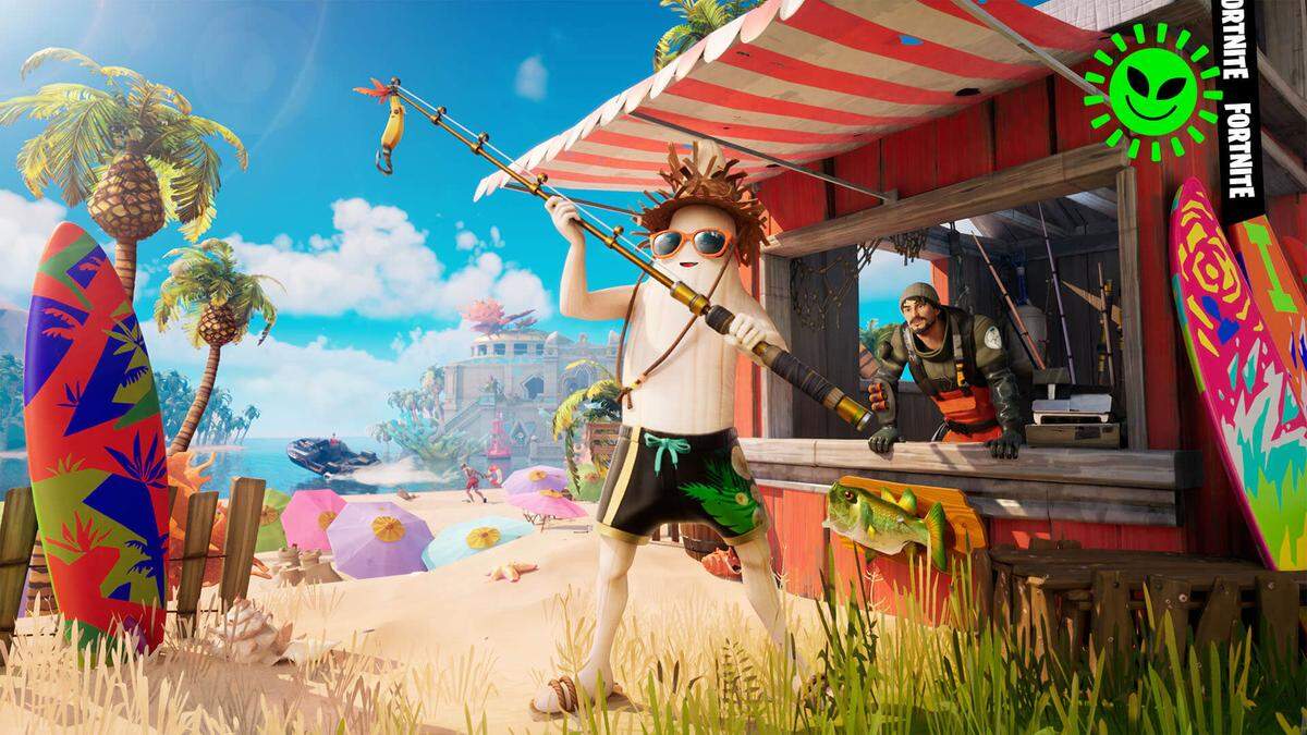 A still photo from Epic Games’ Fortnite.