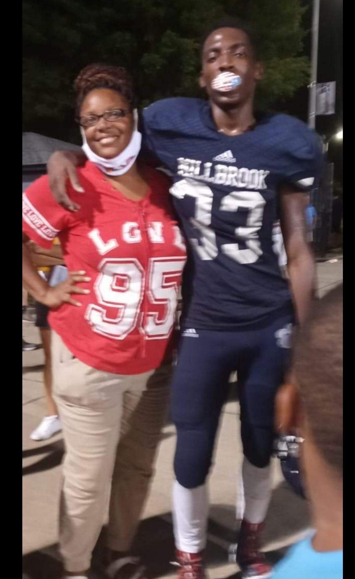 Millbrook High School junior varsity player Christian O’Neal was shot and killed in Greensboro, North Carolina on Friday, Nov. 12, 2021.
