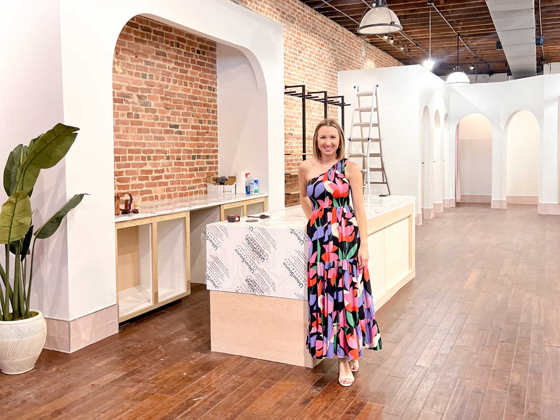 Amber Brennan, who founded Rose & Lee Co with a business partner in 2019, is preparing to open the second store.