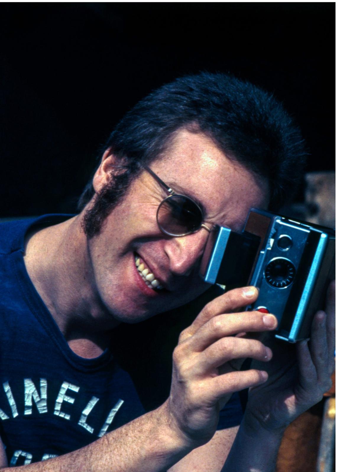 John Lennon fools around with a camera as May Pang snaps his photo during a lighter moment in their 18-month relationship. The photo is part of the exhibit, “The Lost Weekend: The Photography of May Pang,” coming to Chapel Hill and Charlotte.
