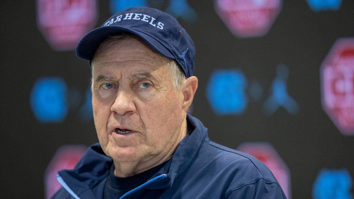 Belichick sums up his UNC football experience thus far: ‘I’ve got a lot to learn’