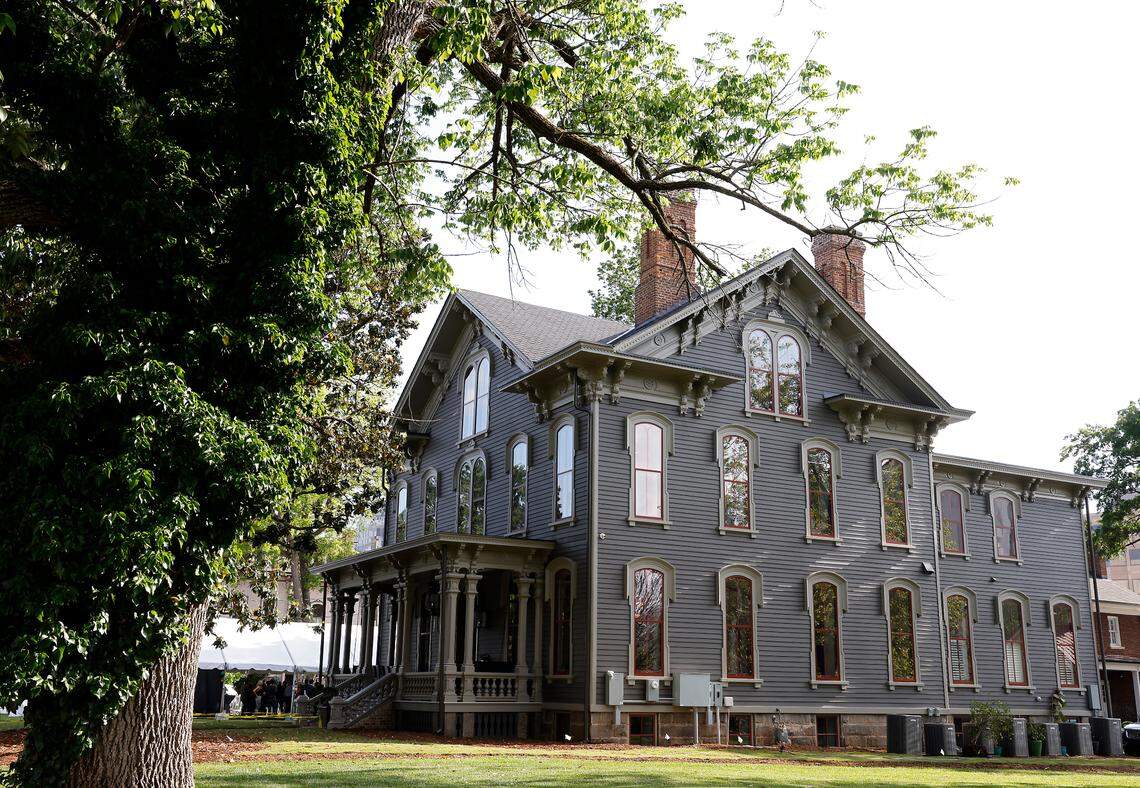 The Andrews-Duncan House is photographed on May 16, 2023, in Raleigh.