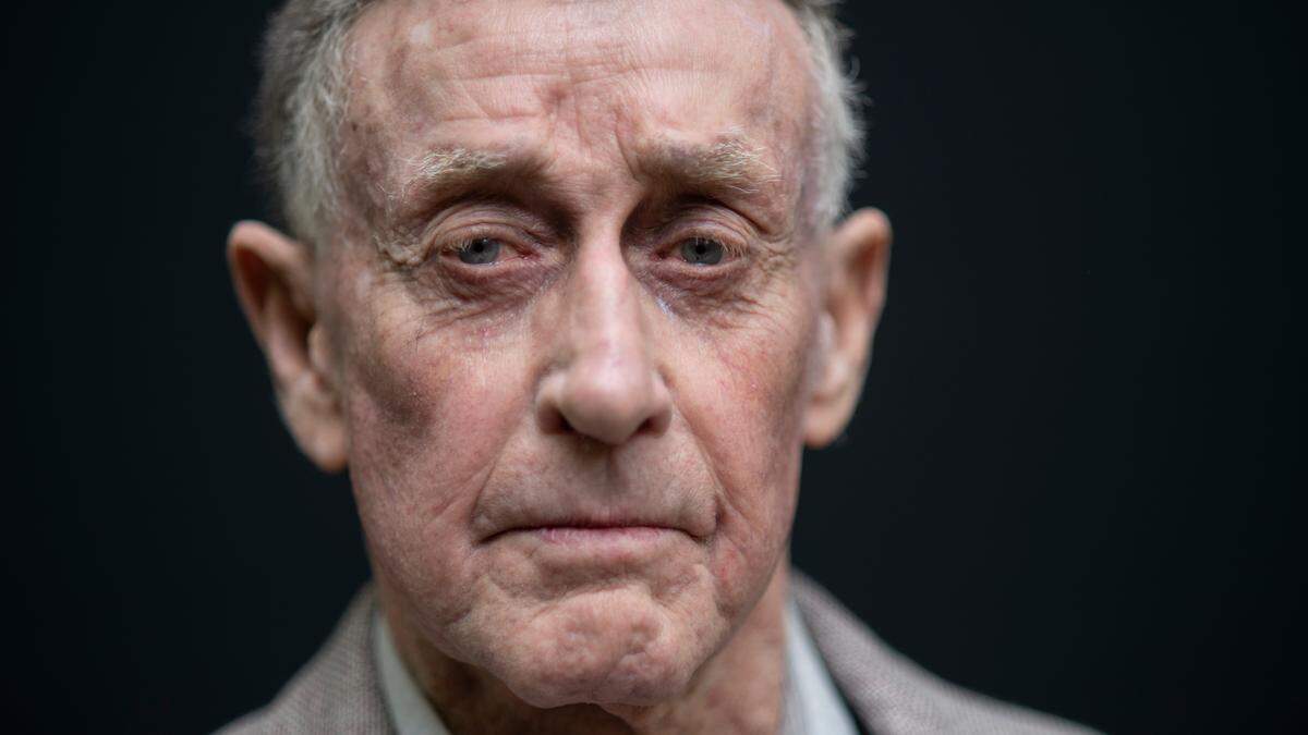Michael Peterson photographed at his apartment in Durham, NC Saturday, April 21, 2019.
