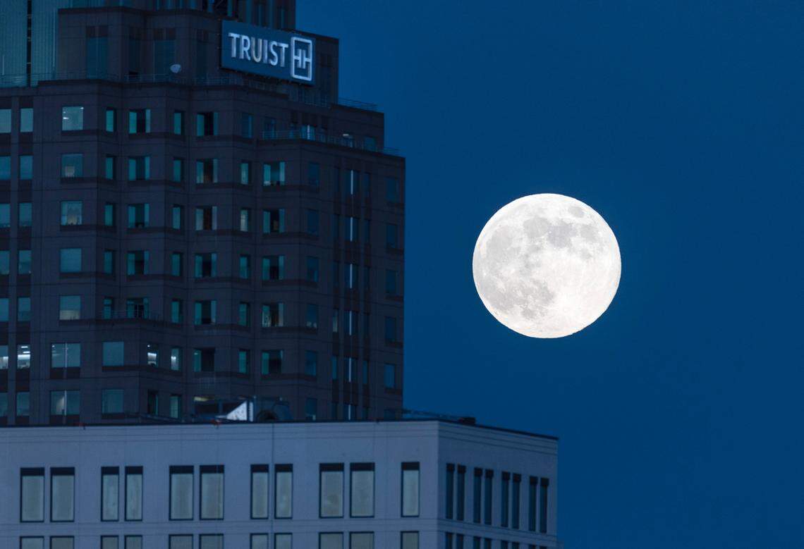 July’s full moon is known as the “buck moon.”