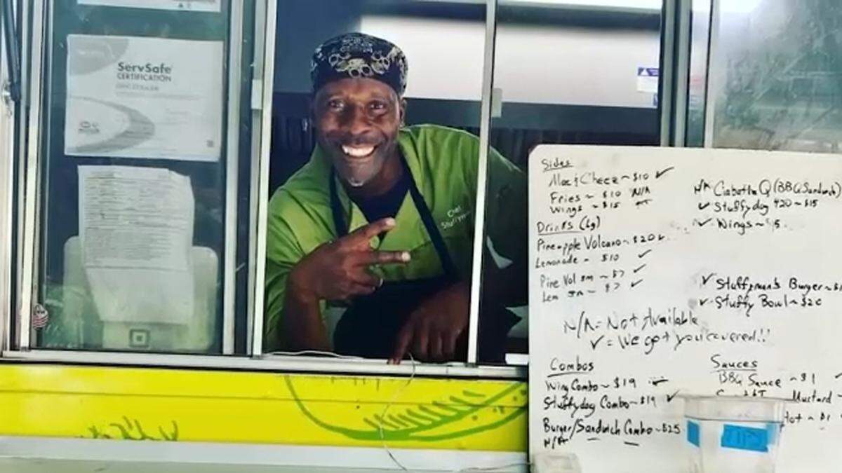 Durham vegan food truck owner Eri Zeigler was badly burned in a propane explosion in his truck at the Shakori Hills Music Festival.