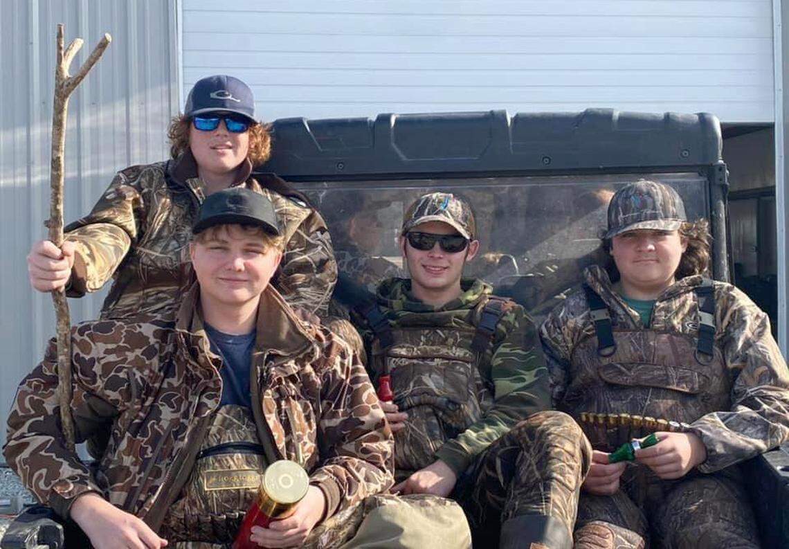 Jonathan Kole McInnis, 15, of Sea Level, Noah Lee Styron, 15, of Cedar Island, Jacob Nolan Taylor, 16, of Atlantic and Michael Daily Shepard, 15, of Atlantic, were killed in a plane crash on Sunday, Feb. 13.