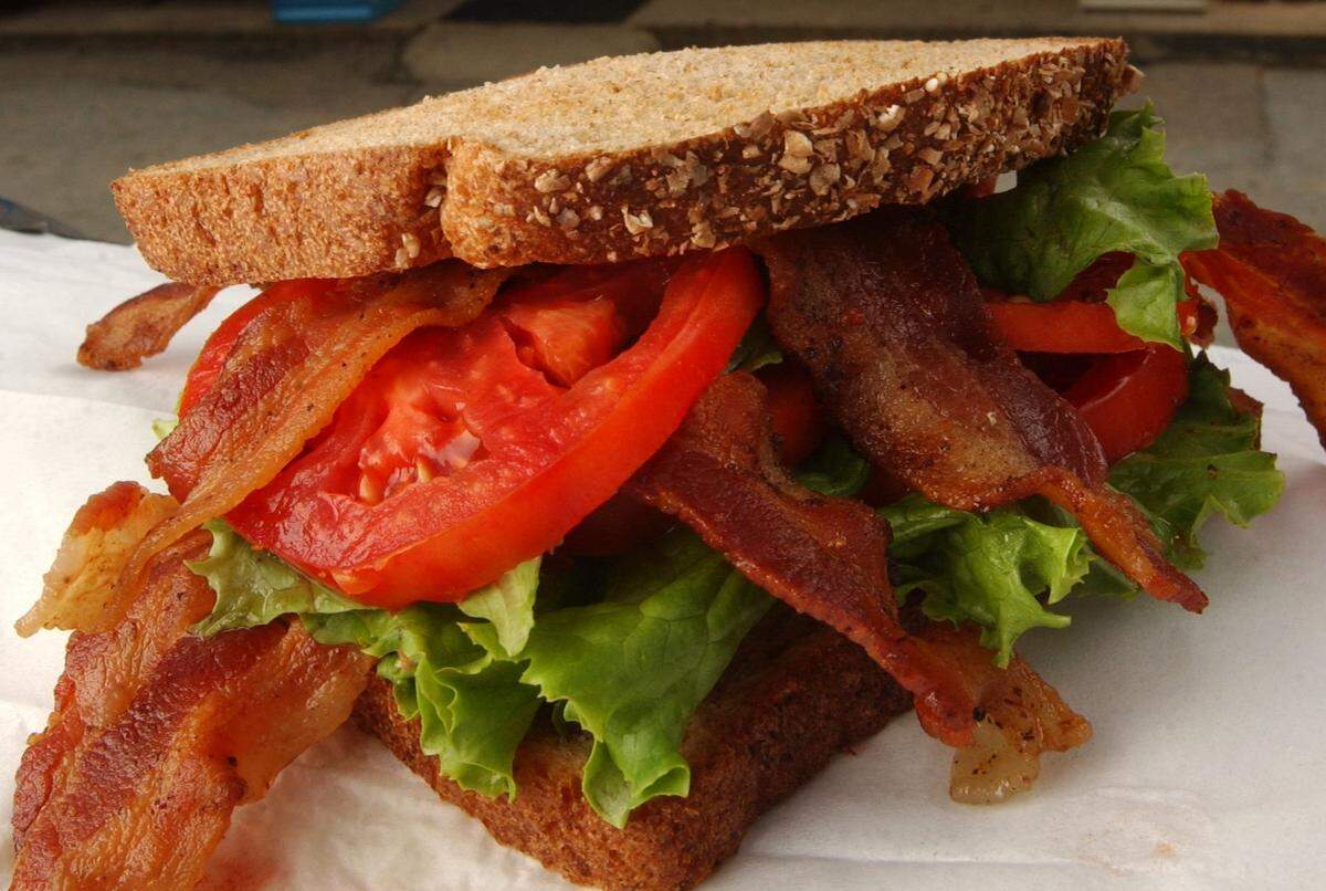 A Merritt's Store BLT photographed in 2001.