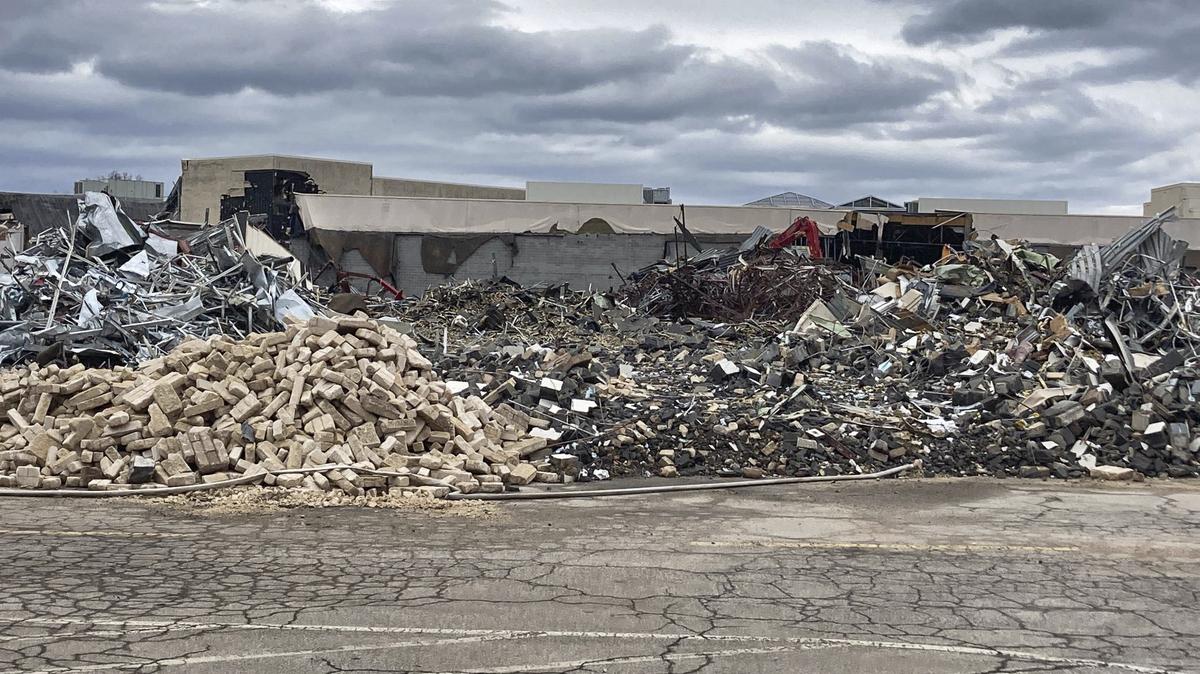 Demolition of Cary Towne Center began this week, more than a year after most of its retailers closed their doors.