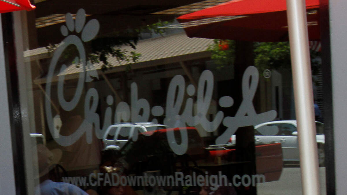 Chick-fil-A in downtown Raleigh, NC.