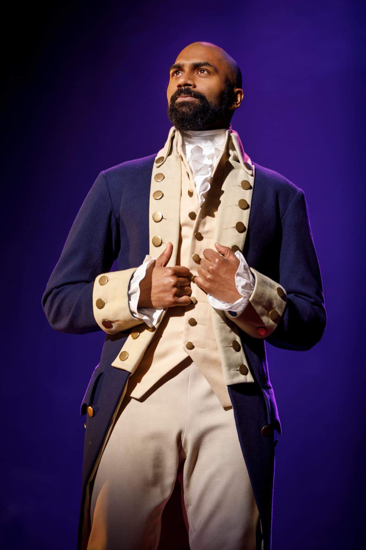 Nik Walker, as Aaron Burr in “Hamilton,” genuinely delivers every single time.