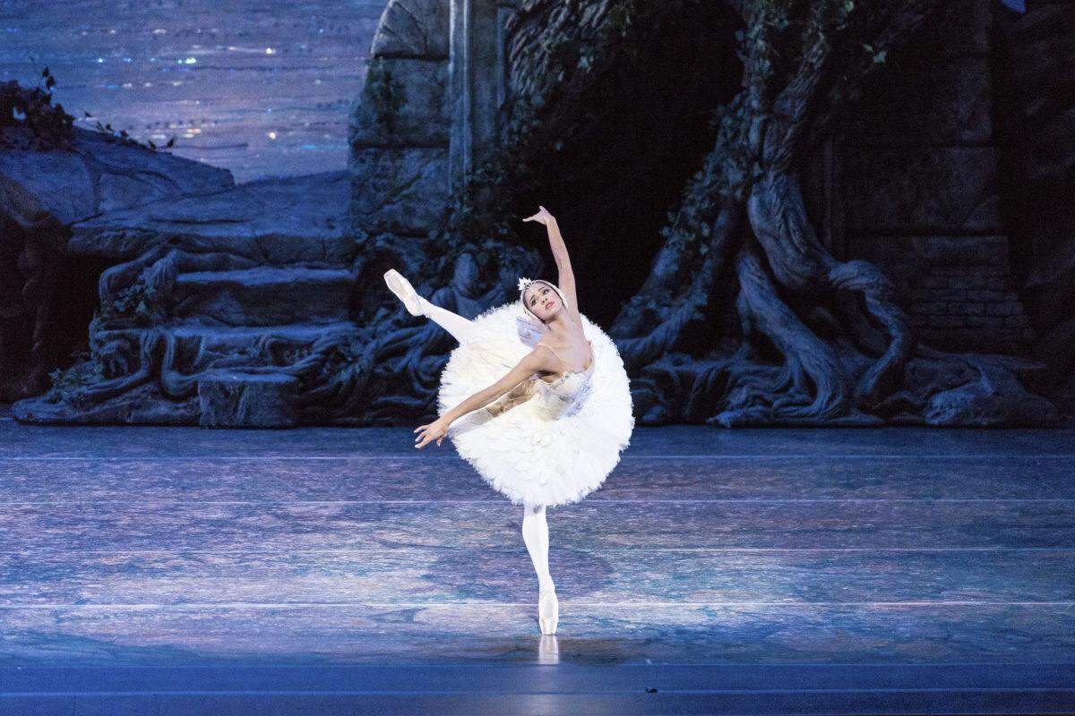Misty Copeland, seen in “Swan Lake,” is the first African-American female principal dancer with the world-renowned American Ballet Theatre in New York City.