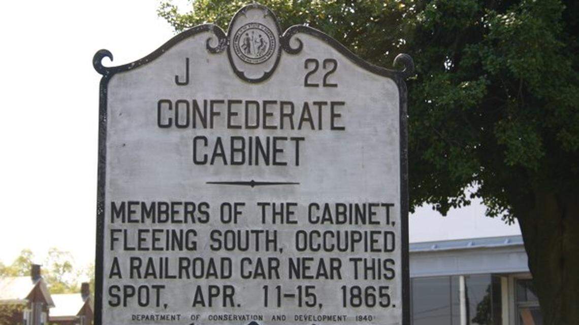 A historic marker is missing in North Carolina, officials say.