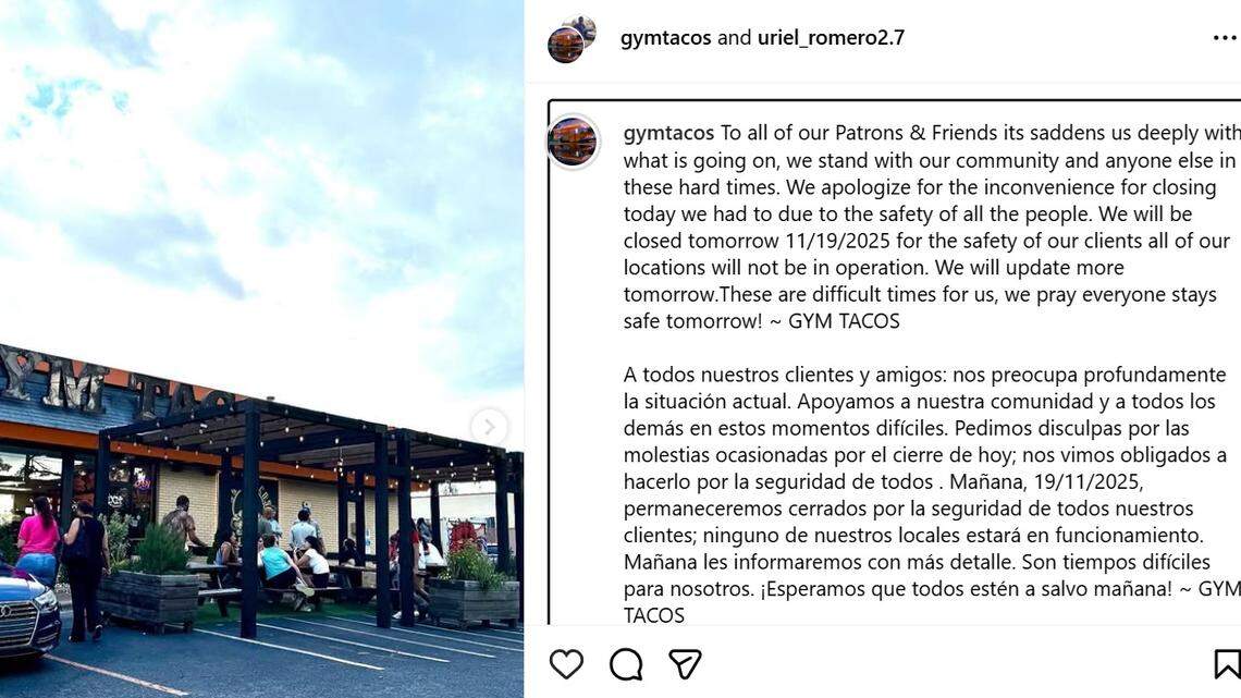 Triangle restaurants closing, altering hours amid ICE/CBP fears. Here’s a list