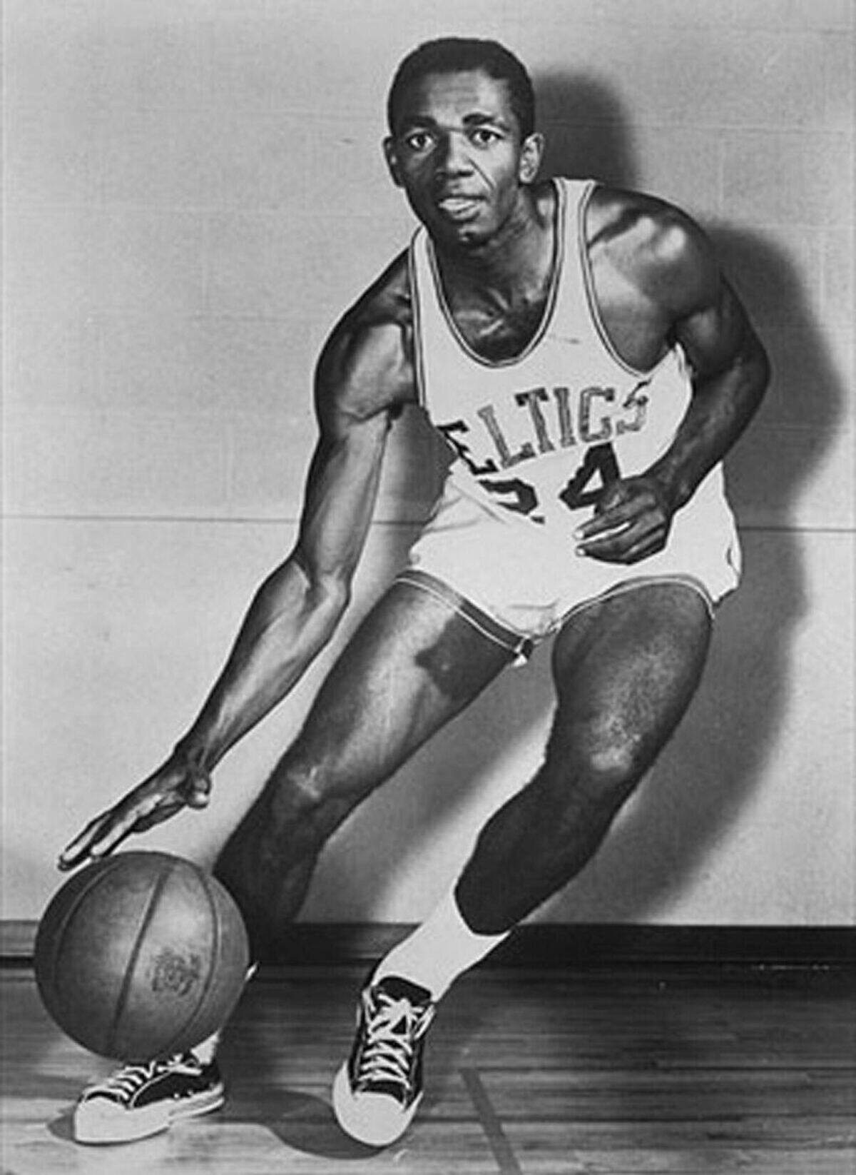 Sam Jones as a player with the Celtics.