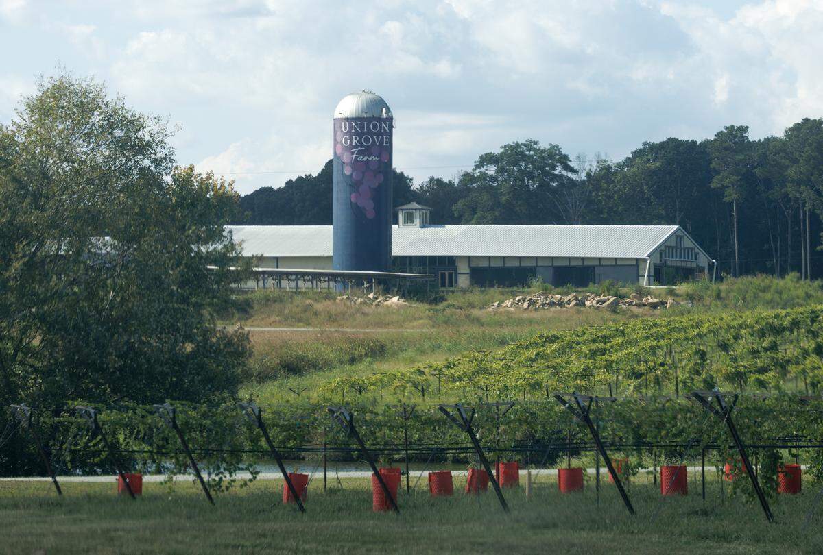 Union Grove Farm is pictured in Orange County.