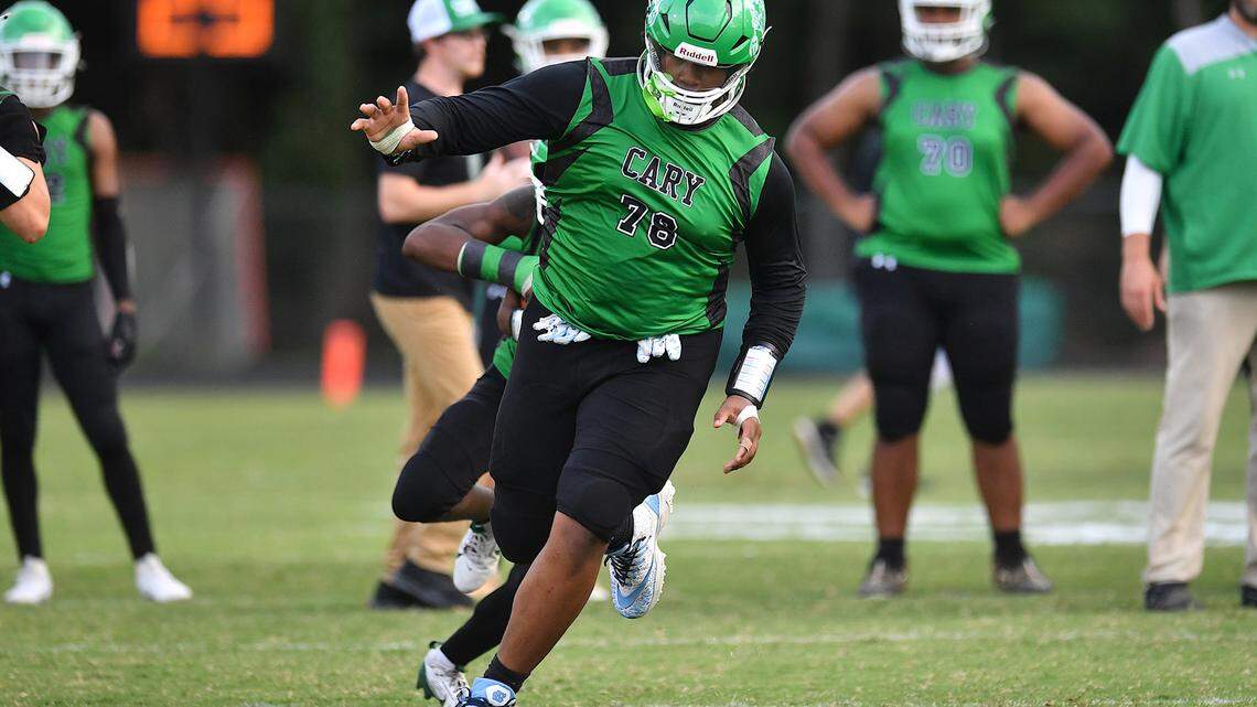 Of cars and confidence: One UNC football recruit’s journey from Cary High to college