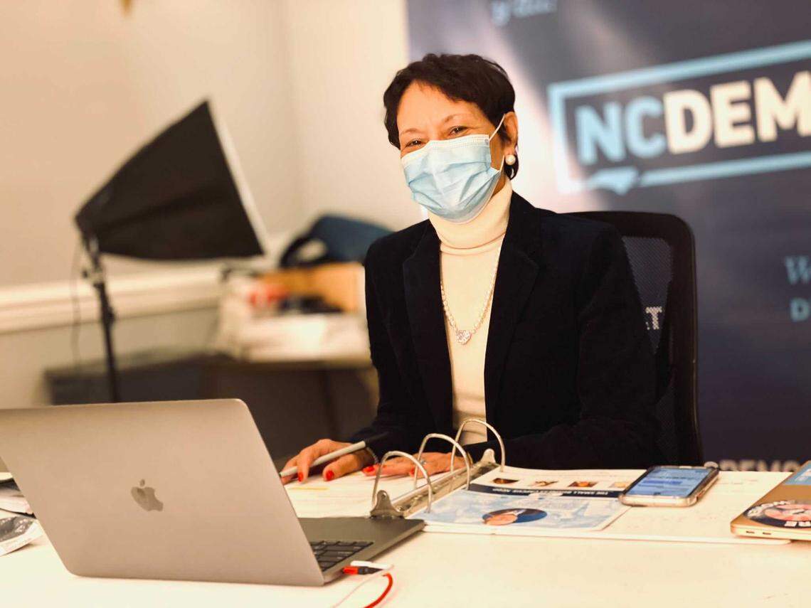 Bobbie Richardson was elected to chair the N.C. Democratic Party on Feb. 27, 2021.