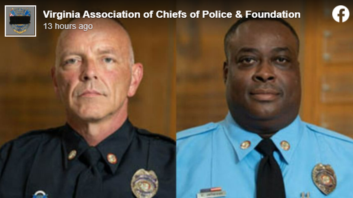 Two officers were killed on a Virginia college campus, officials said.