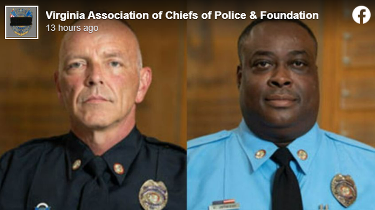 Two officers were killed on a Virginia college campus, officials said.