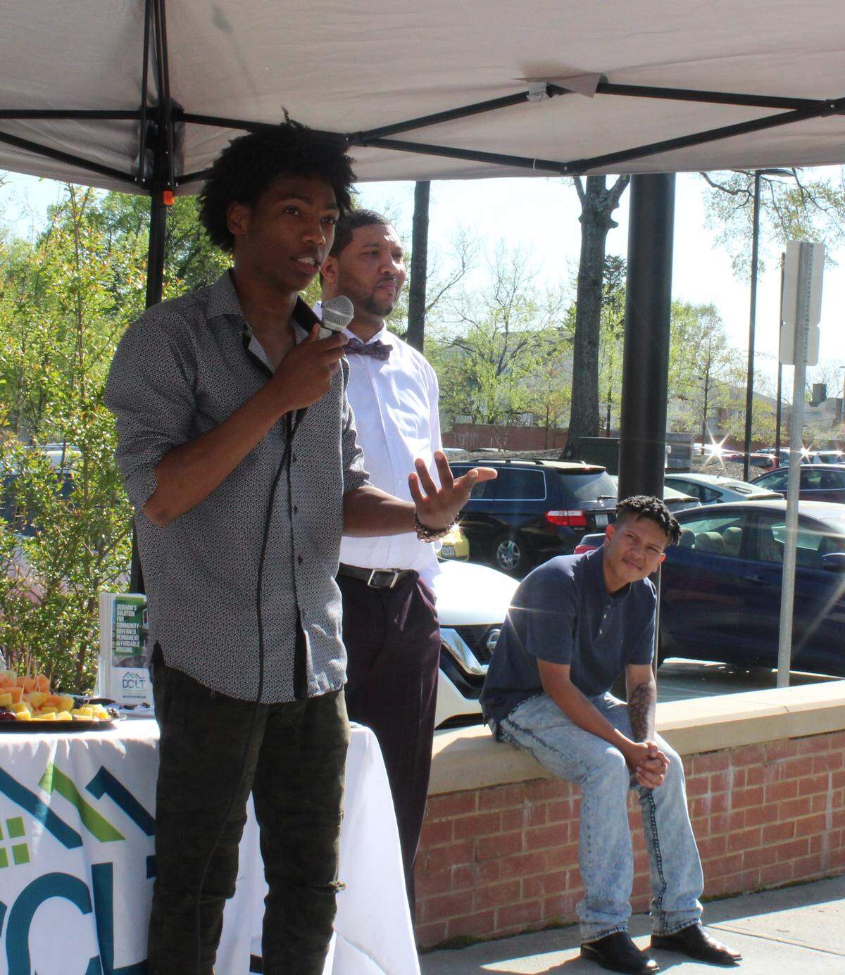 Raynell Mays helped build two affordable housing units on Kent Street in Durham’s West End neighborhoods. “I’ve been there, homeless, to where you didn’t know where you’re going to lay your head that night,” he told The Herald-Sun. “It hits close to home.”