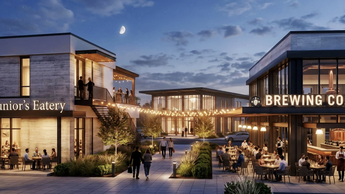 Veridea Crossing will include a national grocer, fast casual eats, athleisure, fitness studios, personal services and local boutiques.