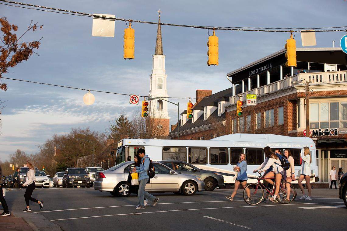 Chapel Hill wants UNC to ensure future shops and restaurants at its Carolina North campus complement downtown businesses on Franklin and Rosemary streets, instead of competing with them.