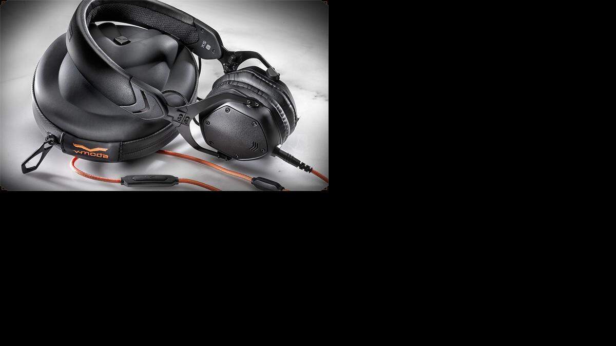 The V-Moda XS on-ear headphones
