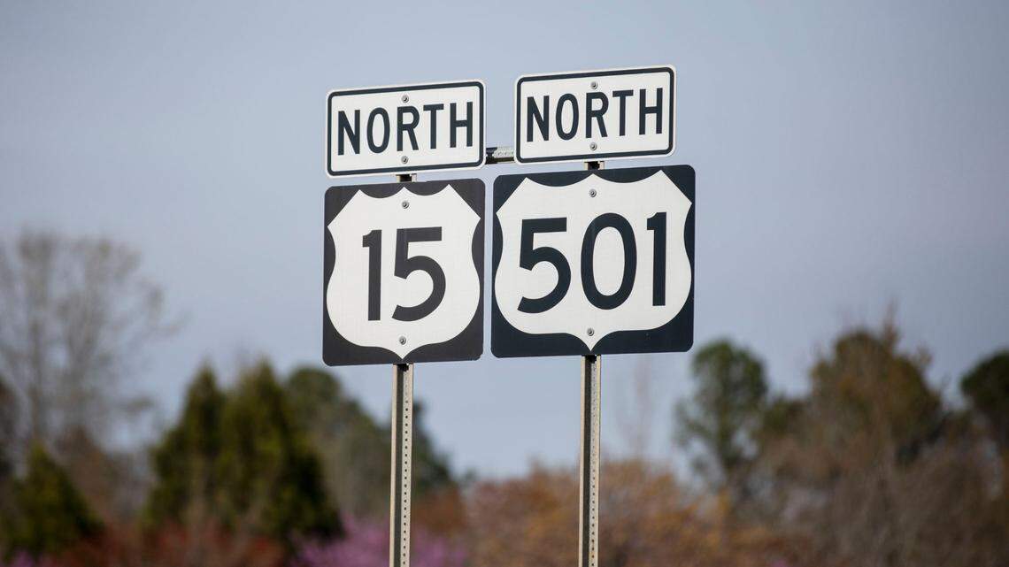 The trip from UNC to Duke is about 8 miles. Where’s the fan dividing line on 15-501?