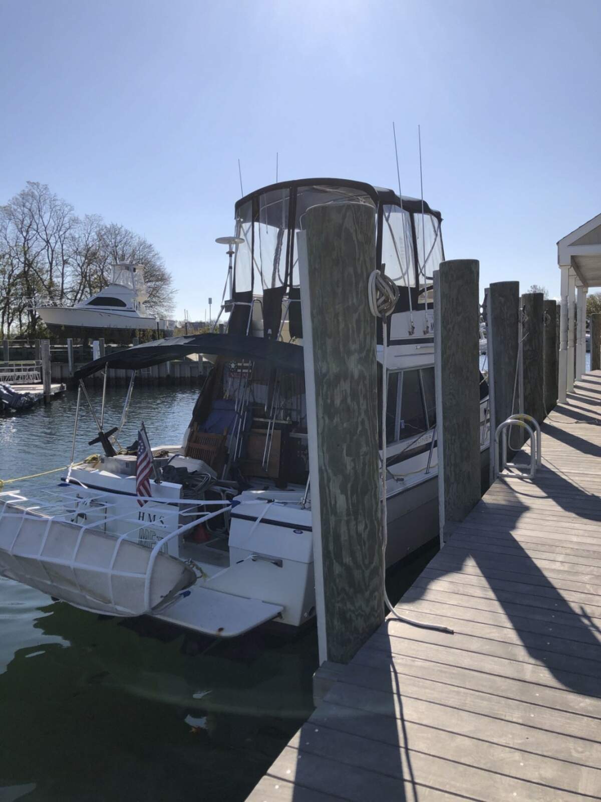 The H.M.S Me II, a 35-foot recreational boat, Michael Bye was reportedly aboard when he was reported missing.