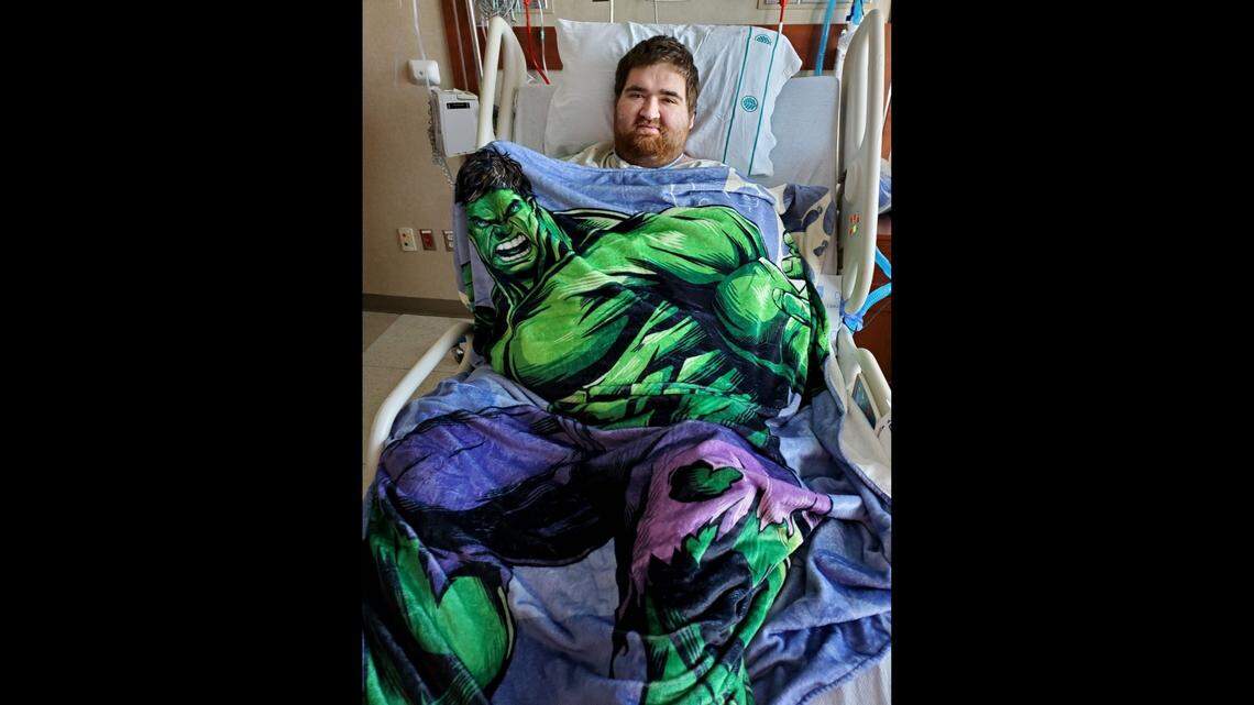 Corey Spencer spent about six weeks in the hospital fighting COVID-19.