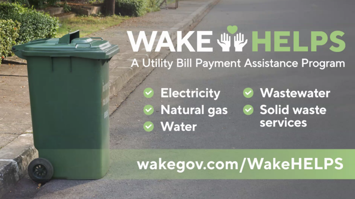 A screenshot from the Monday, Aug. 3, 2020, news conference unveiling WakeHELPS.
