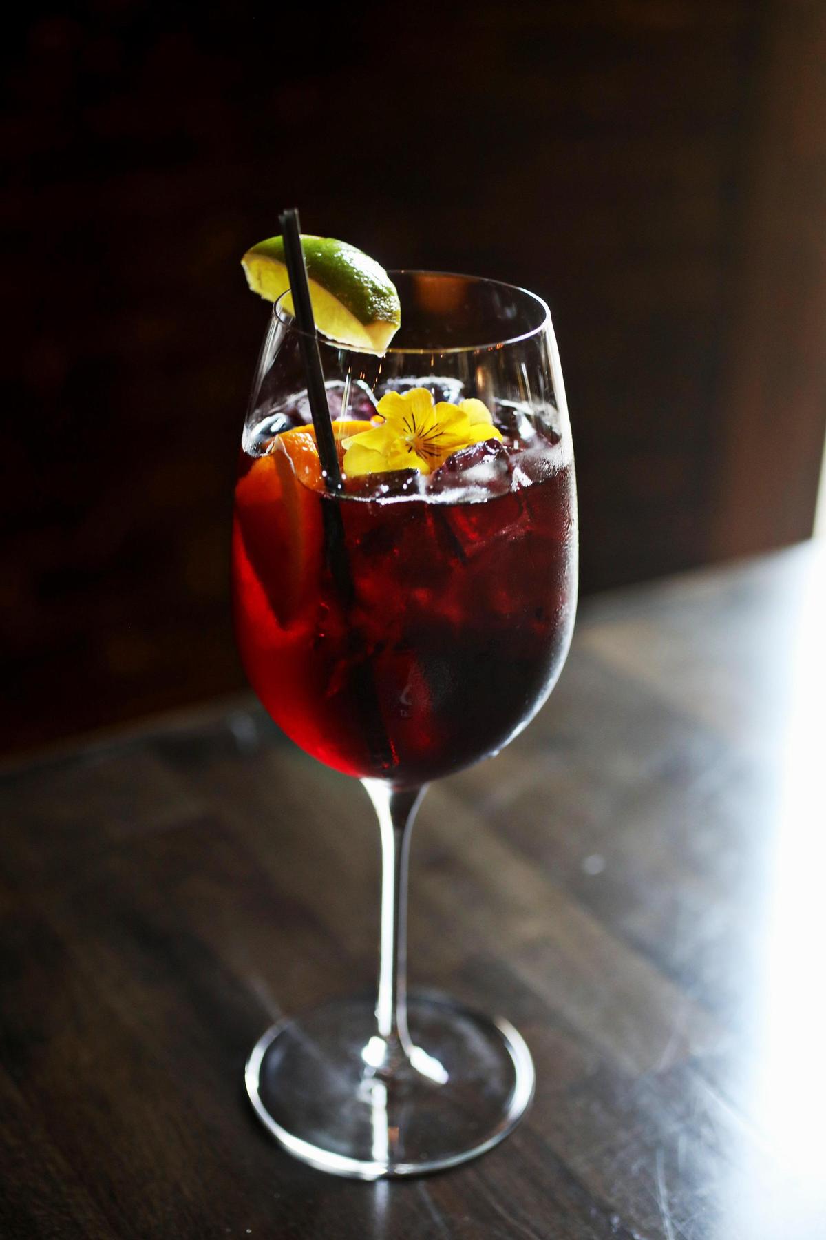 Bodega’s Sangria Bodega features Spanish tempranillo, brandy and cinnamon.