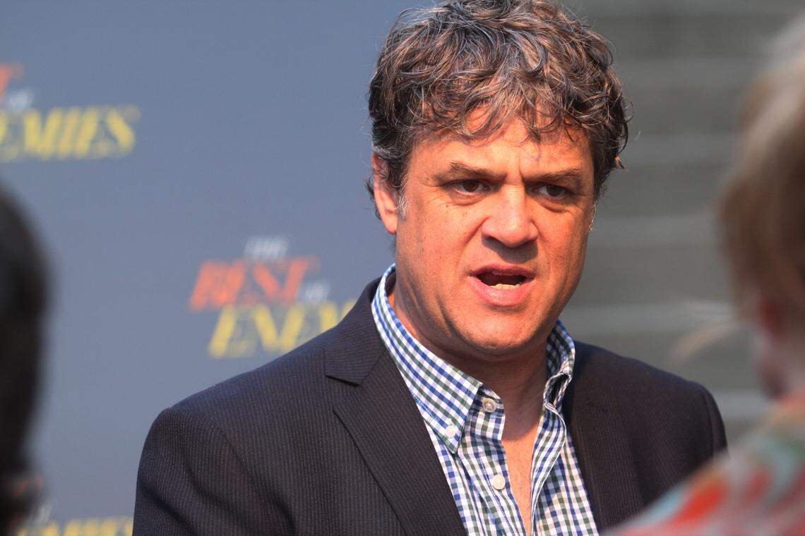 Robin Bissell is the writer, director and producer of “The Best of Enemies” film and appeared at the Durham premiere of the movie at the Carolina Theatre March 19, 2019.